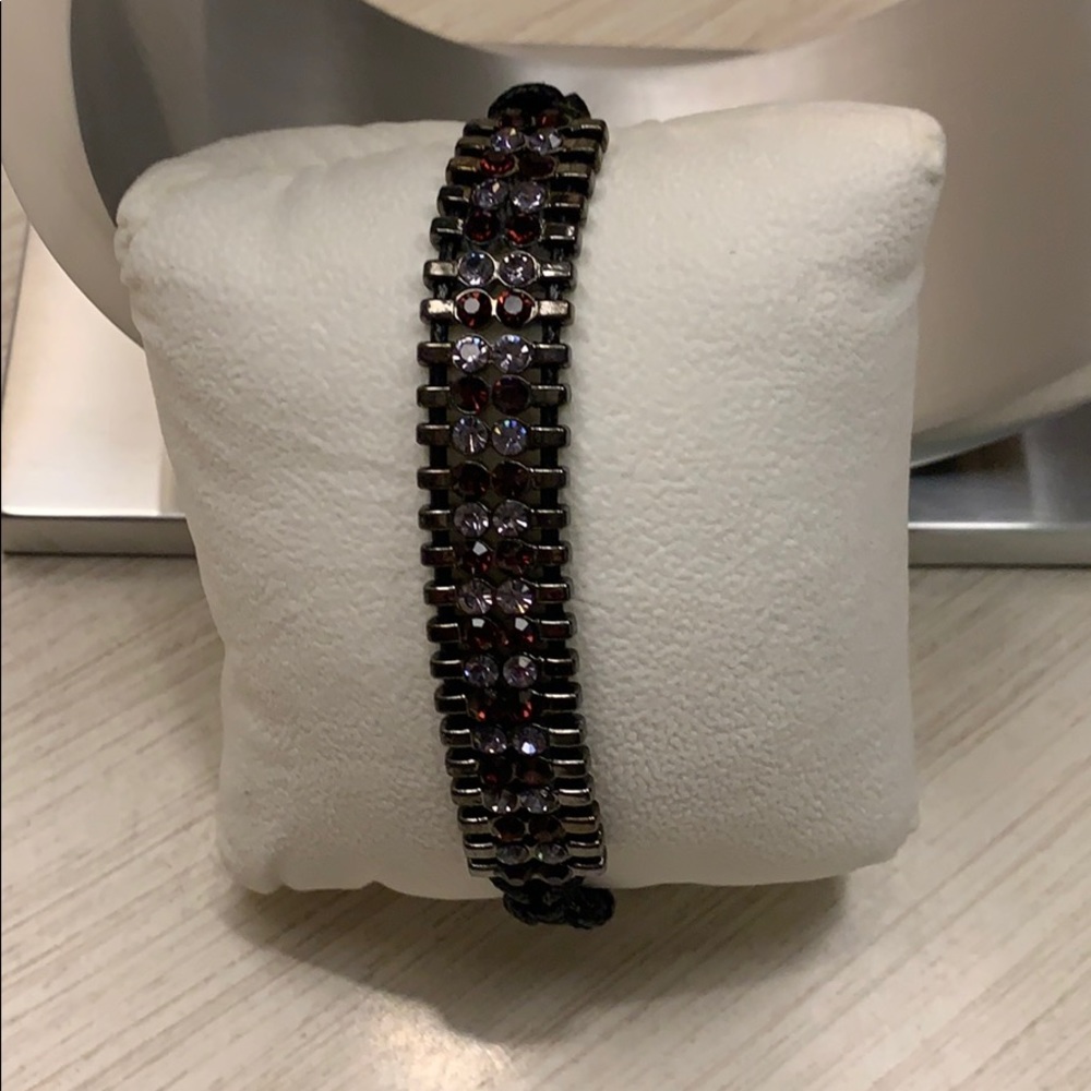 Black expandable bracelet ✨